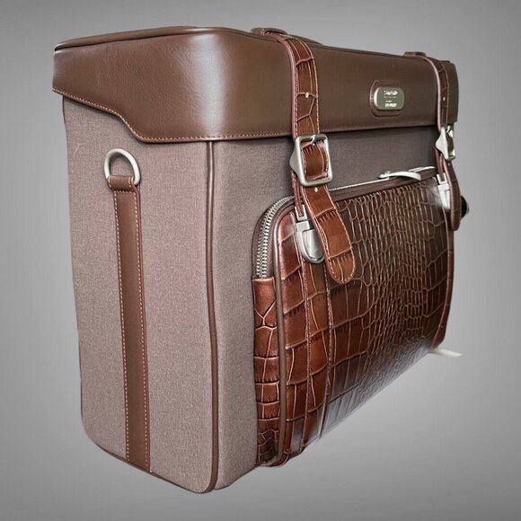 $850 Samsonite Black Label Pre-death Alexander McQueen Boarding Bag Cabin Case - Picture 9 of 12